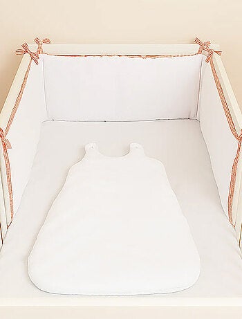 Tour de Lit en Coton Bio Rose