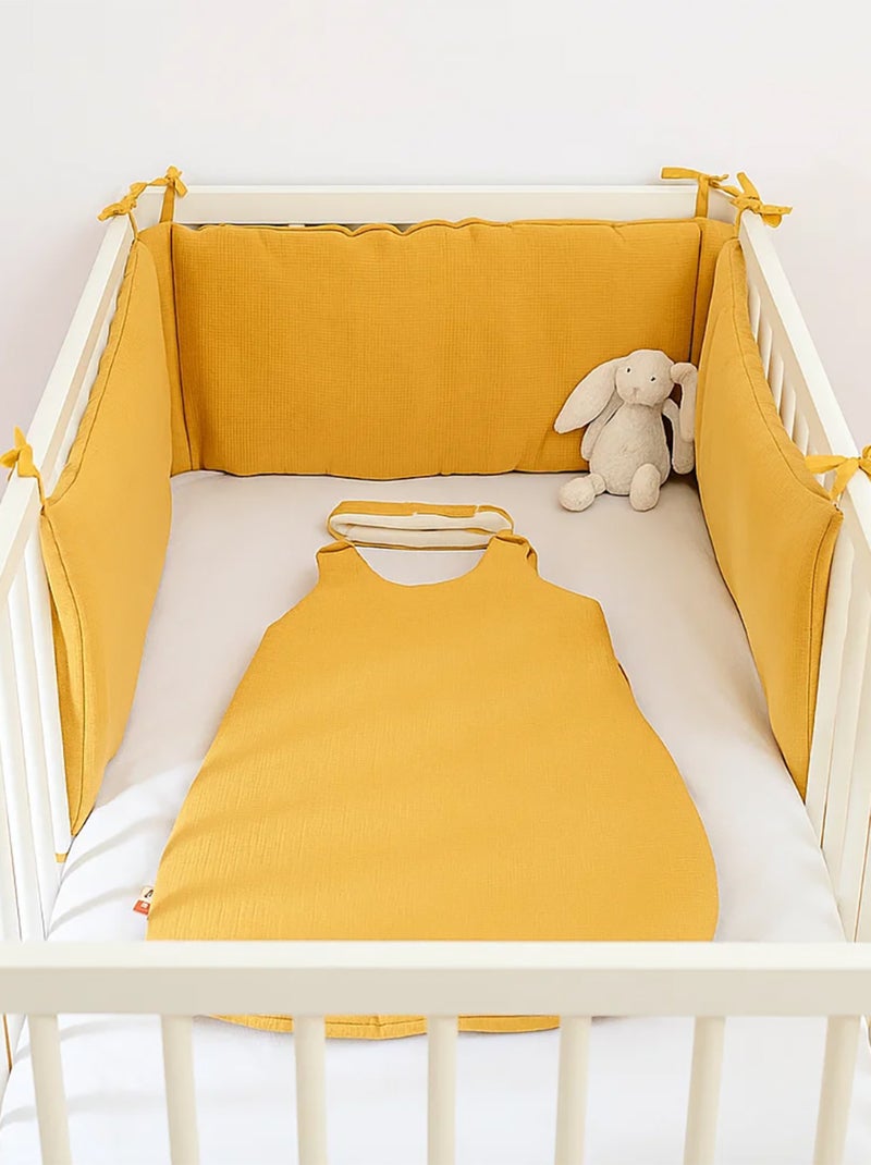 Tour de Lit en Coton Bio Honey Miel - Kiabi