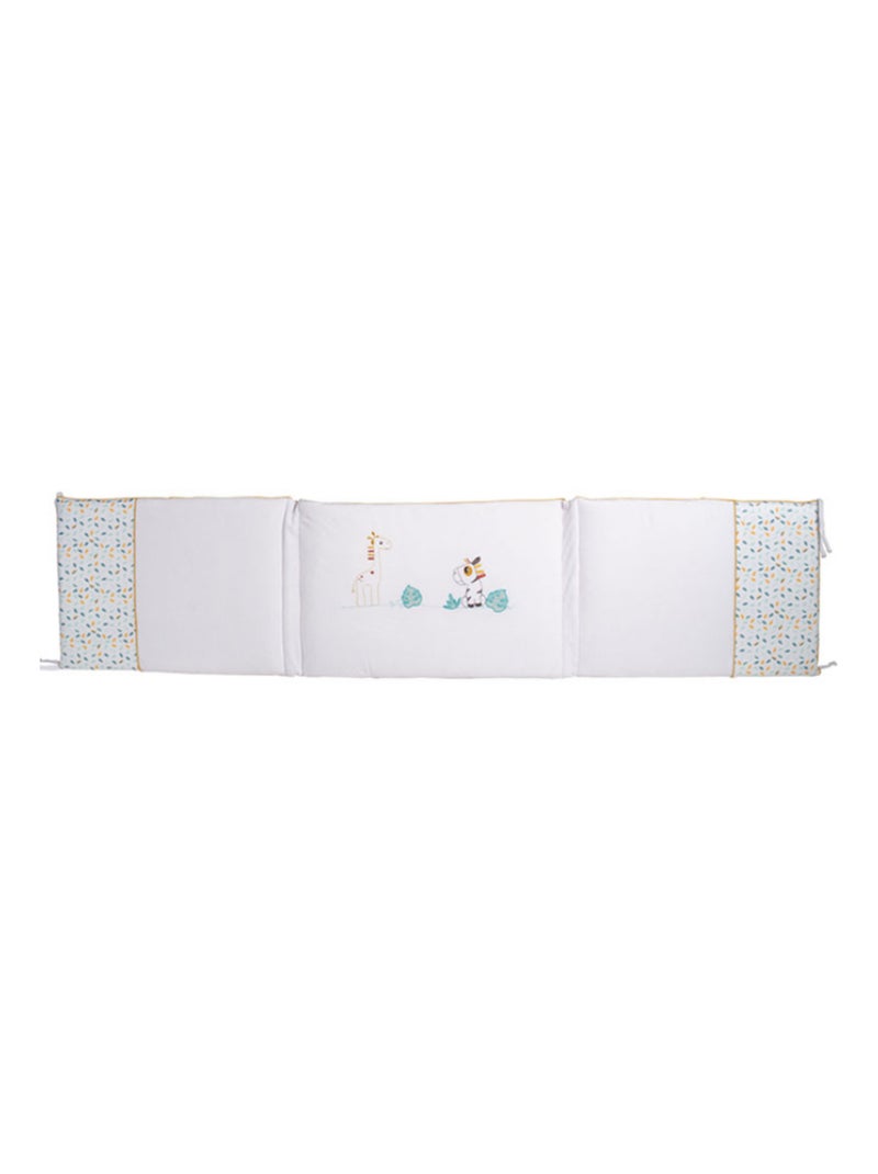 Tour De Lit Kolala Et Sa Tribu (pour Lits 60 X 120 Cm Et 70 X 140 Cm) Vert d'eau - Kiabi