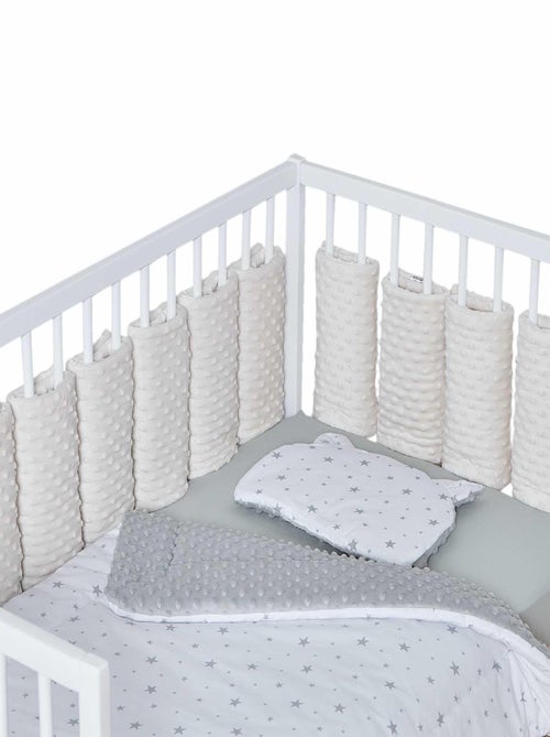 Tour de lit modulable 10 pièces extra doux, MINKY SEVIRA KIDS - Kiabi