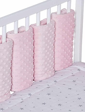 Tour de lit modulable 10 pièces extra doux, MINKY SEVIRA KIDS