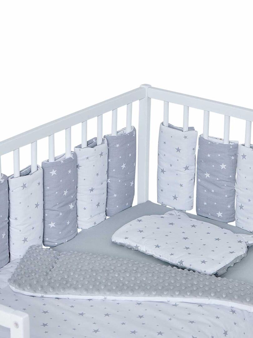 Tour de lit modulable et réversible, STELLA Blanc - Kiabi