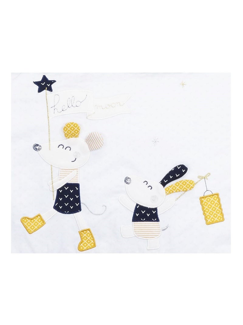 Tour de lit ou en coton - SAUTHON Blanc - Kiabi