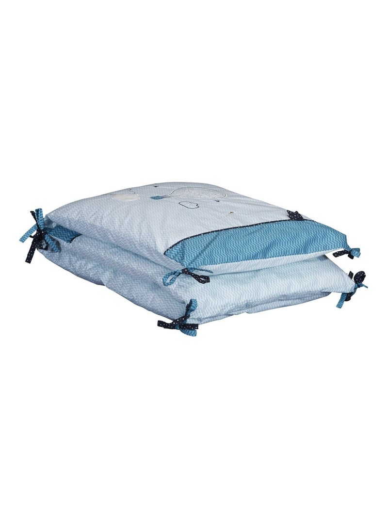 Tour de lit ou en coton - SAUTHON Bleu - Kiabi