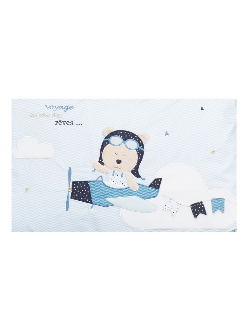 Tour de lit ou en coton - SAUTHON Bleu - Kiabi