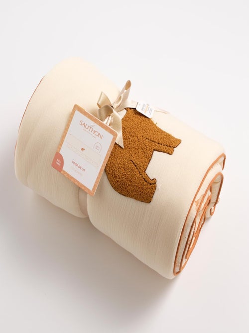 Tour de lit ours en double gaze de coton - SAUTHON - Kiabi