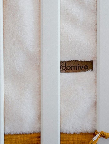 Tour de lit rembourré en jersey jacquard - Effet maille