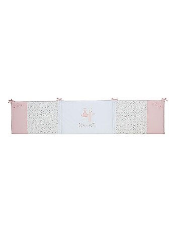 Tour De Lit Rose Et Lili (180 X 40 Cm)