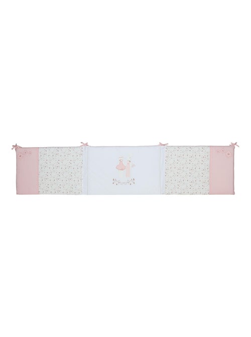 Tour De Lit Rose Et Lili (180 X 40 Cm) - Kiabi