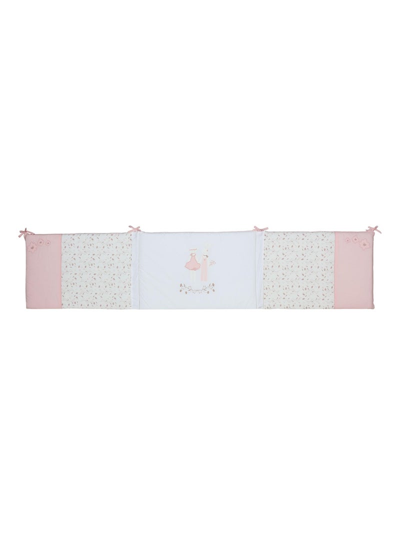 Tour De Lit Rose Et Lili (180 X 40 Cm) Rose - Kiabi
