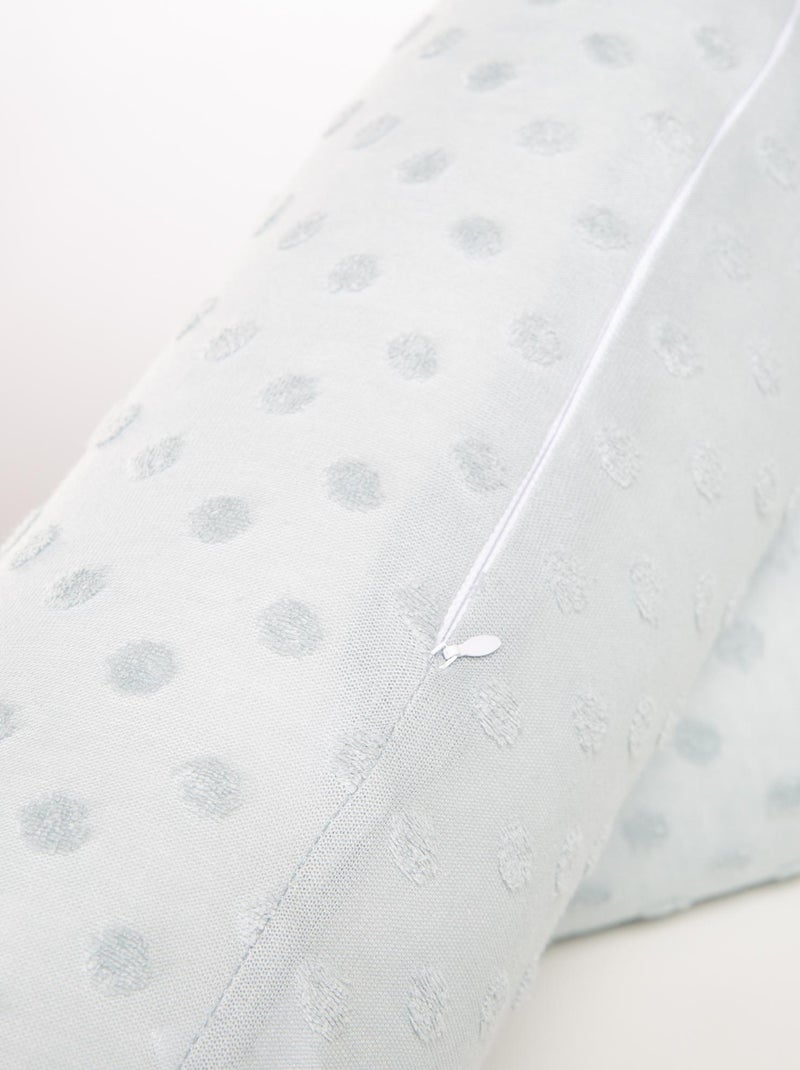 Tour de lit traversin en coton bio Oeko-Tex® 'Roba lil planet' Bleu ciel - Kiabi