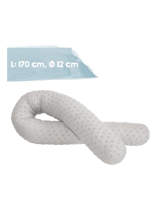 Tour de lit traversin en coton bio Oeko-Tex® 'Roba lil planet' - Kiabi