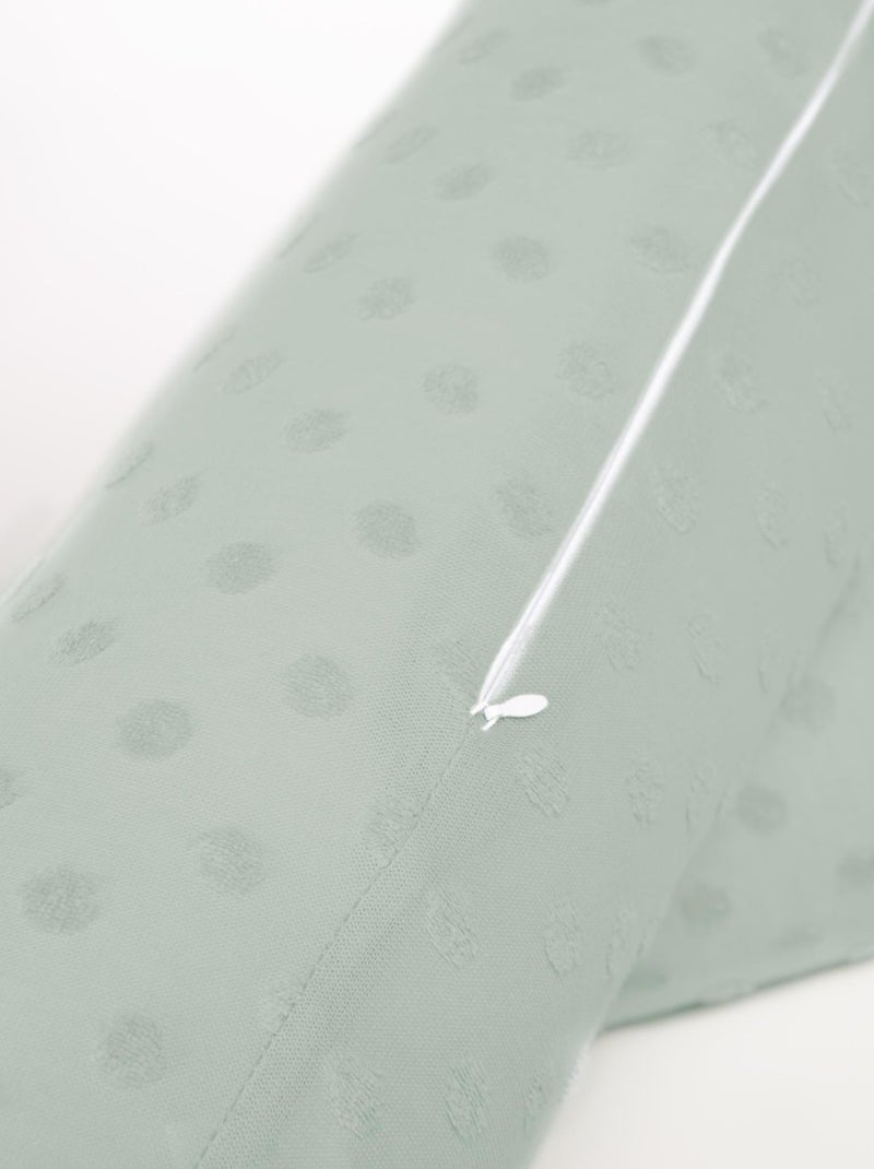 Tour de lit traversin en coton bio Oeko-Tex® 'Roba lil planet' Vert - Kiabi