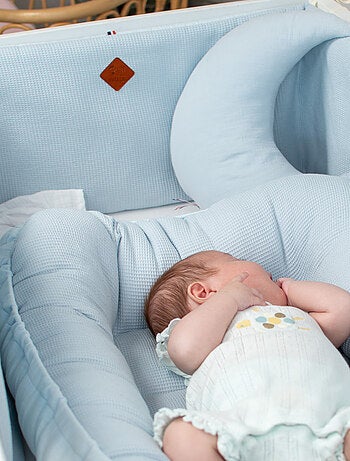 Tour de lit universel en gaze de coton, Nid d'abeille SEVIRA KIDS