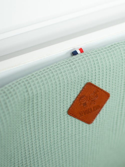 Tour de lit universel en gaze de coton, Nid d'abeille SEVIRA KIDS - Kiabi