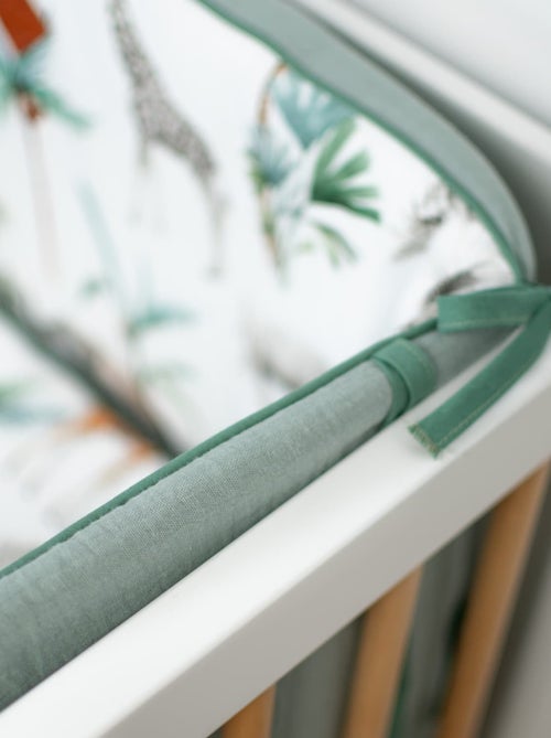 Tour de lit universel en gaze de coton, Safari SEVIRA KIDS - Kiabi