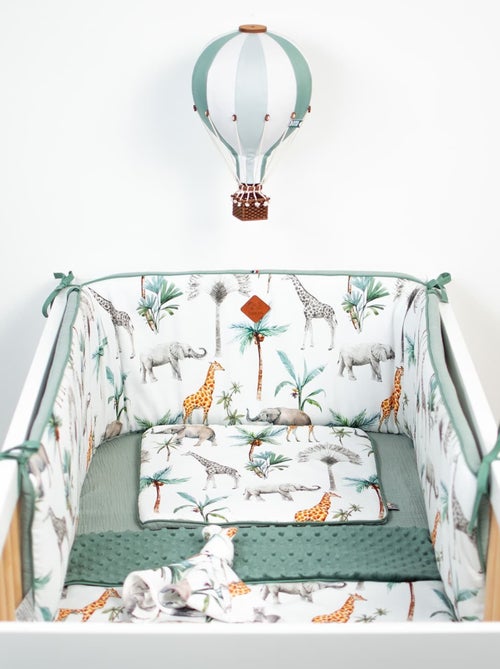 Tour de lit universel en gaze de coton, Safari SEVIRA KIDS - Kiabi