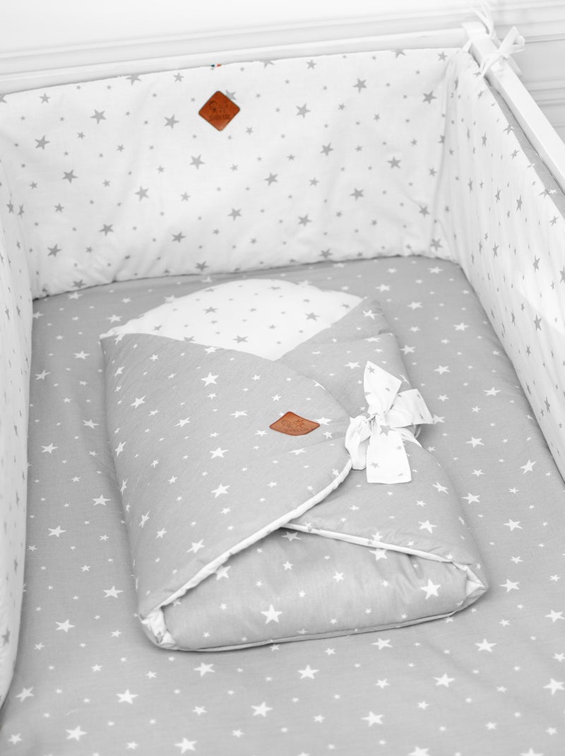 Tour de lit universel et réversible, STELLA SEVIRA KIDS Gris - Kiabi