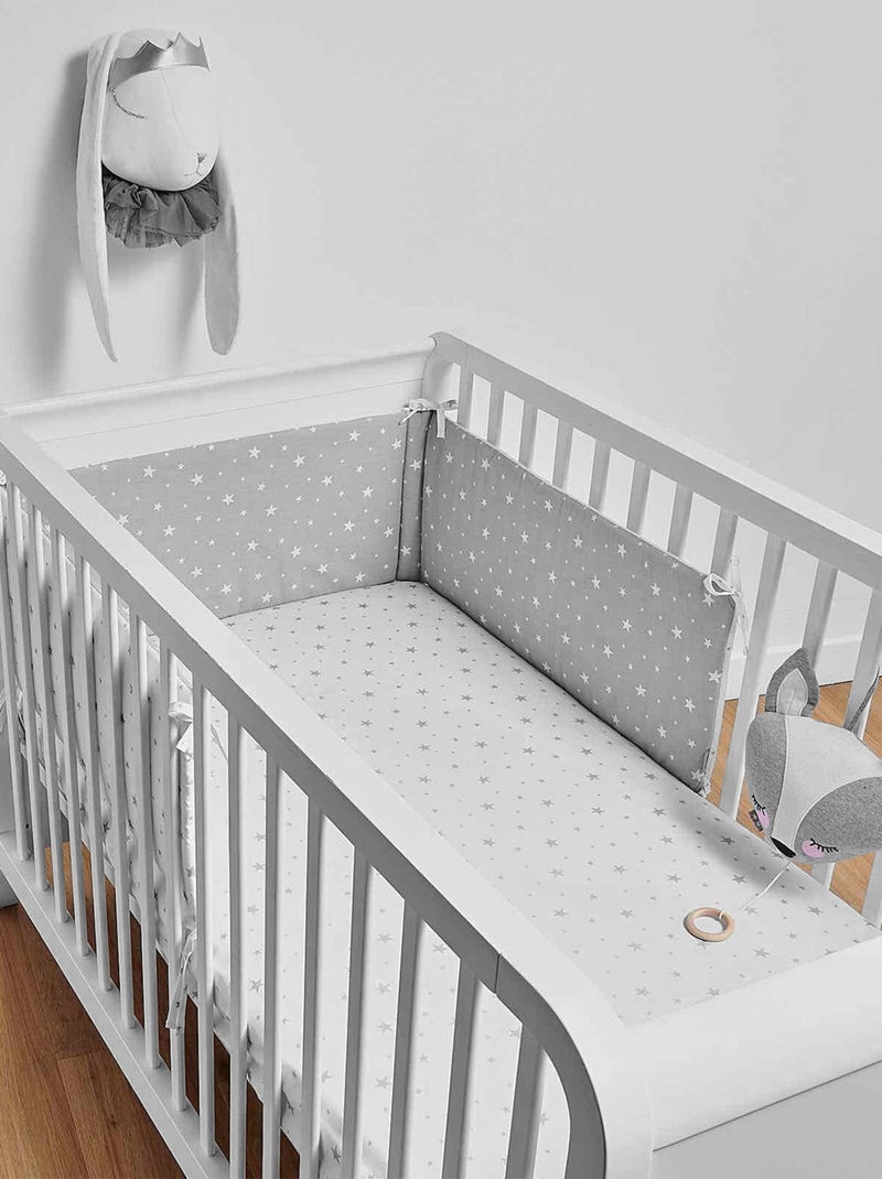 Tour de lit universel et réversible, STELLA SEVIRA KIDS Gris - Kiabi