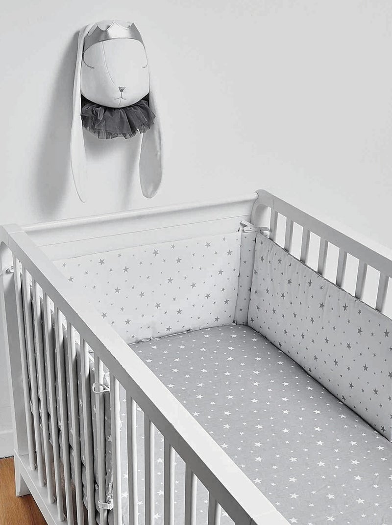 Tour de lit universel et réversible, STELLA SEVIRA KIDS Gris - Kiabi