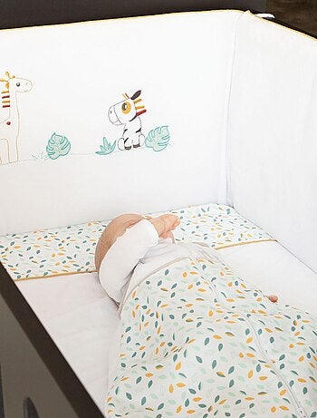 Tour De Lit Zébre Et Girafe