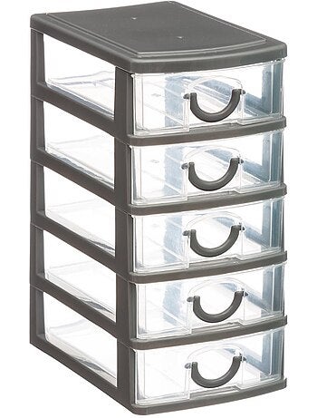 Tour de rangement 5 petits tiroirs empilables TIDE'N SMALL