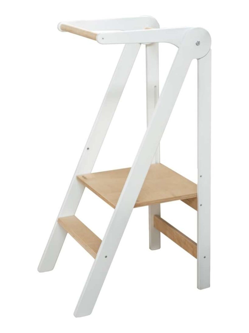 Tour d'observation Montessori pliable Blanc - Kiabi