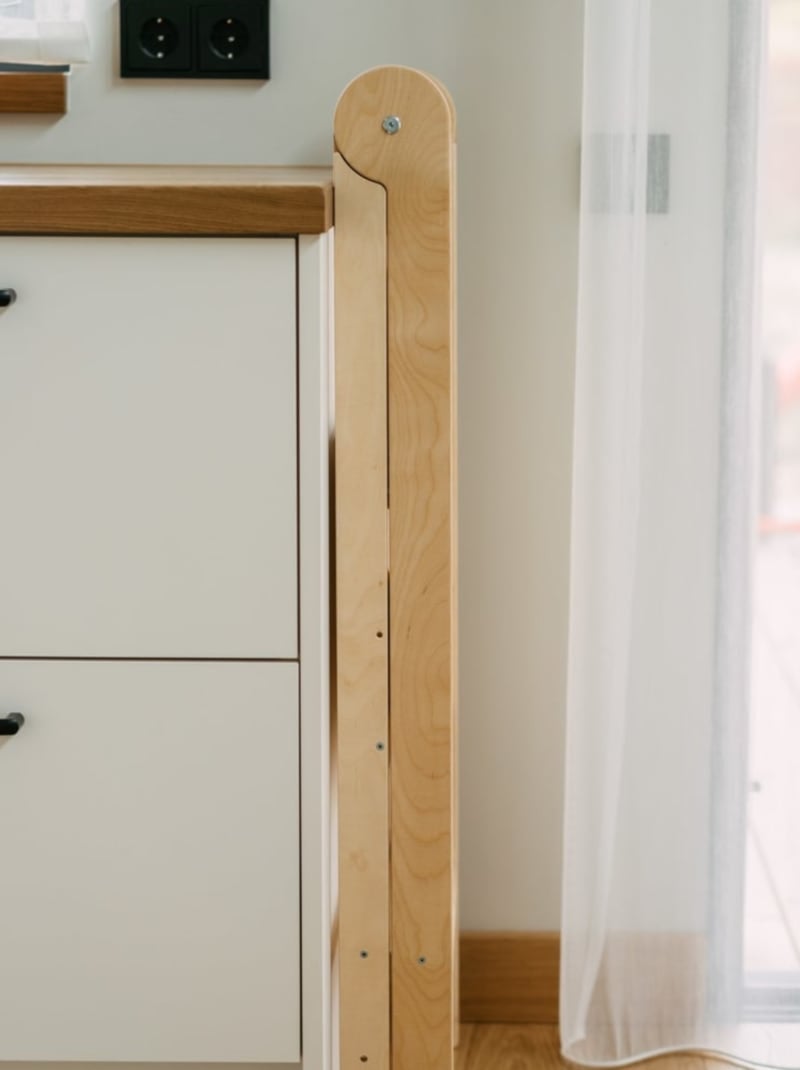 Tour d'observation Montessori pliable Bois naturel - Kiabi