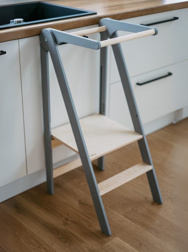 Tour d'observation Montessori pliable Gris - Kiabi