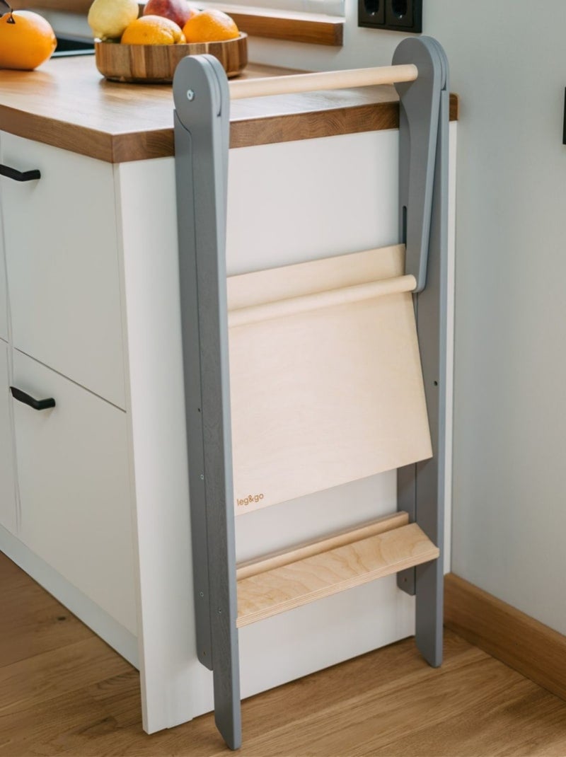 Tour d'observation Montessori pliable Gris - Kiabi