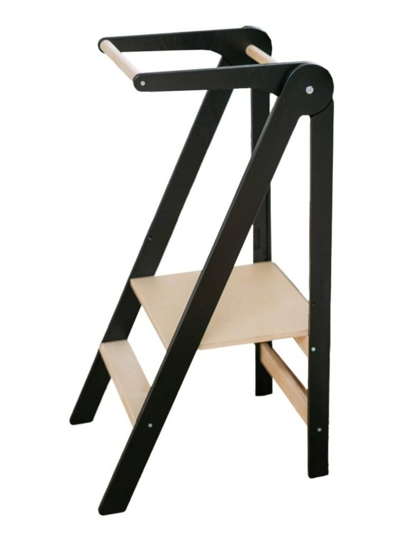 Tour d'observation Montessori pliable Noir - Kiabi