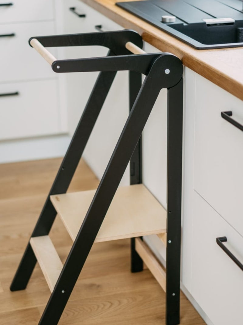 Tour d'observation Montessori pliable Noir - Kiabi