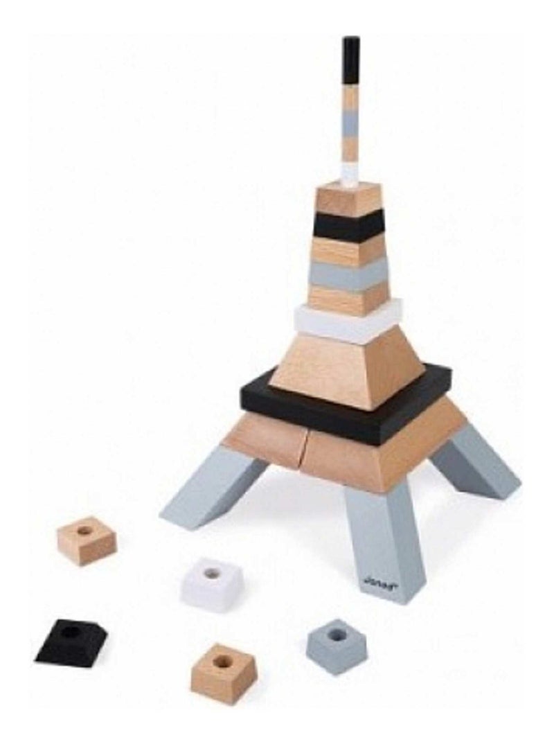 Tour Eiffel en bois JURATOYS a construire N/A - Kiabi