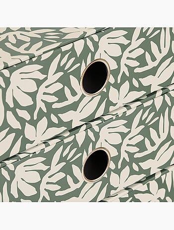 Tour rangement 3 tiroirs motif fleuri FLOREA