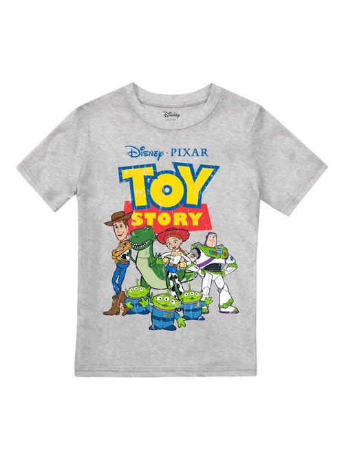 Toy Story - T-shirt motif groupe (Aliens, Buzz l'Éclair, Jessie, Rex, Woody) - Kiabi