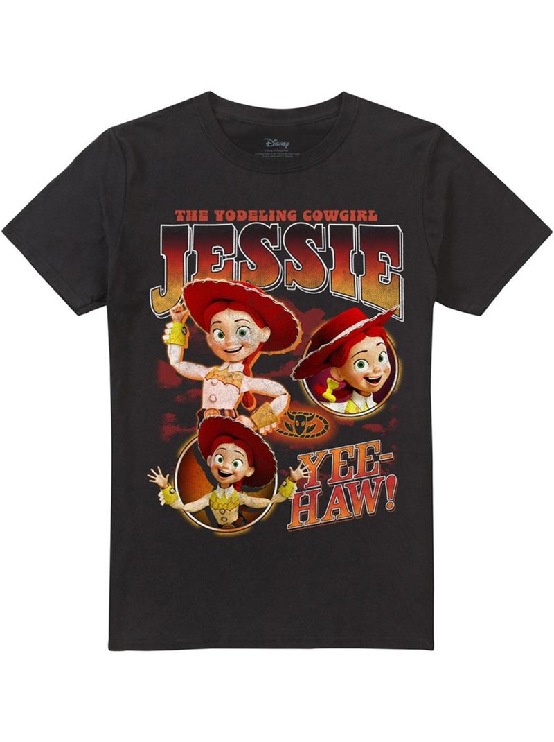 Toy Story - T-shirt motif Jessie motif/style Hommage COWGIRL (Jessie) Noir - Kiabi
