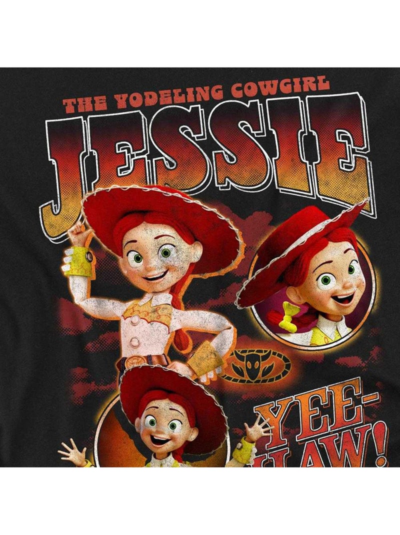 Toy Story - T-shirt motif Jessie motif/style Hommage COWGIRL (Jessie) Noir - Kiabi