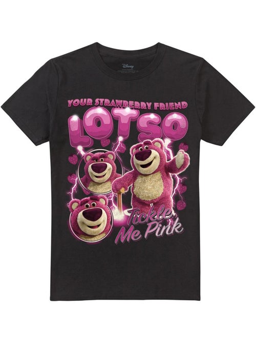 Toy Story - T-shirt motif Lotso motif/style Hommage STRAWBERRY (Lotso) - Kiabi Toy Story - T-shirt motif Lotso motif/style Hommage STRAWBERRY (Lotso) - Kiabi