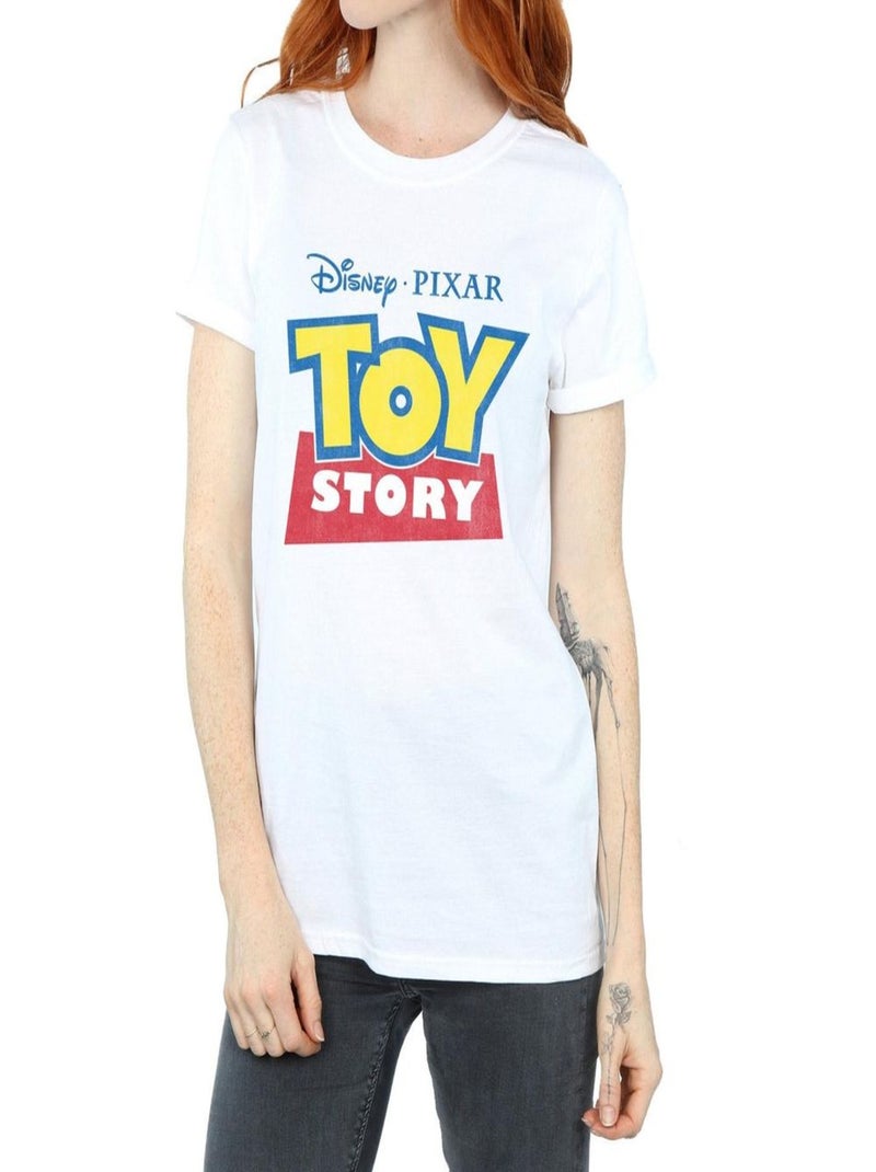 Toy Story - T-shirt motif/style logo Blanc - Kiabi