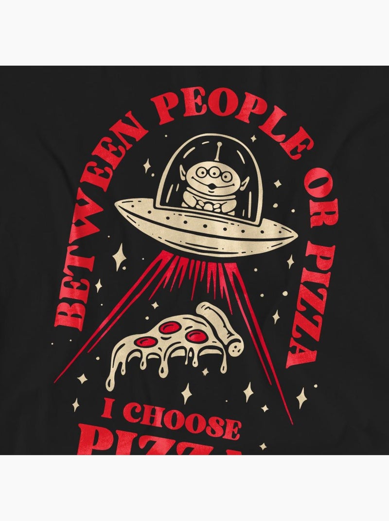 Toy Story - T-shirt PIZZA OR PEOPLE Noir - Kiabi