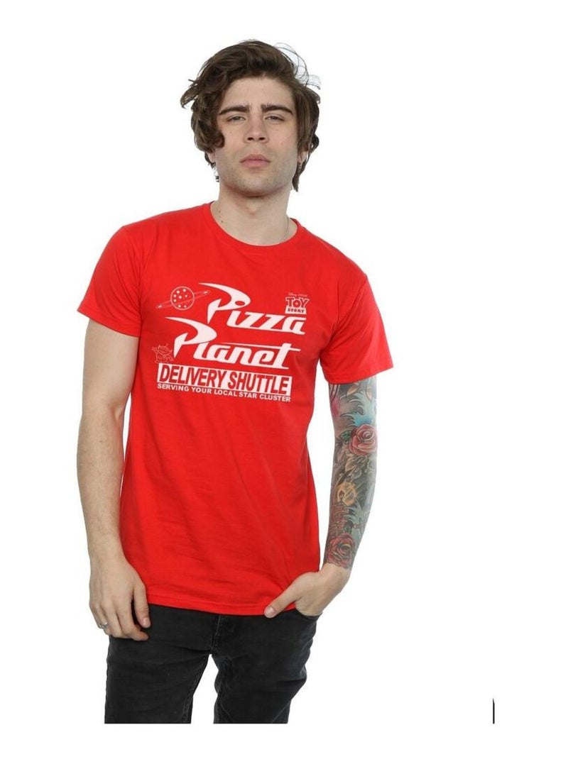 Toy Story - T-shirt PIZZA PLANET Rouge - Kiabi