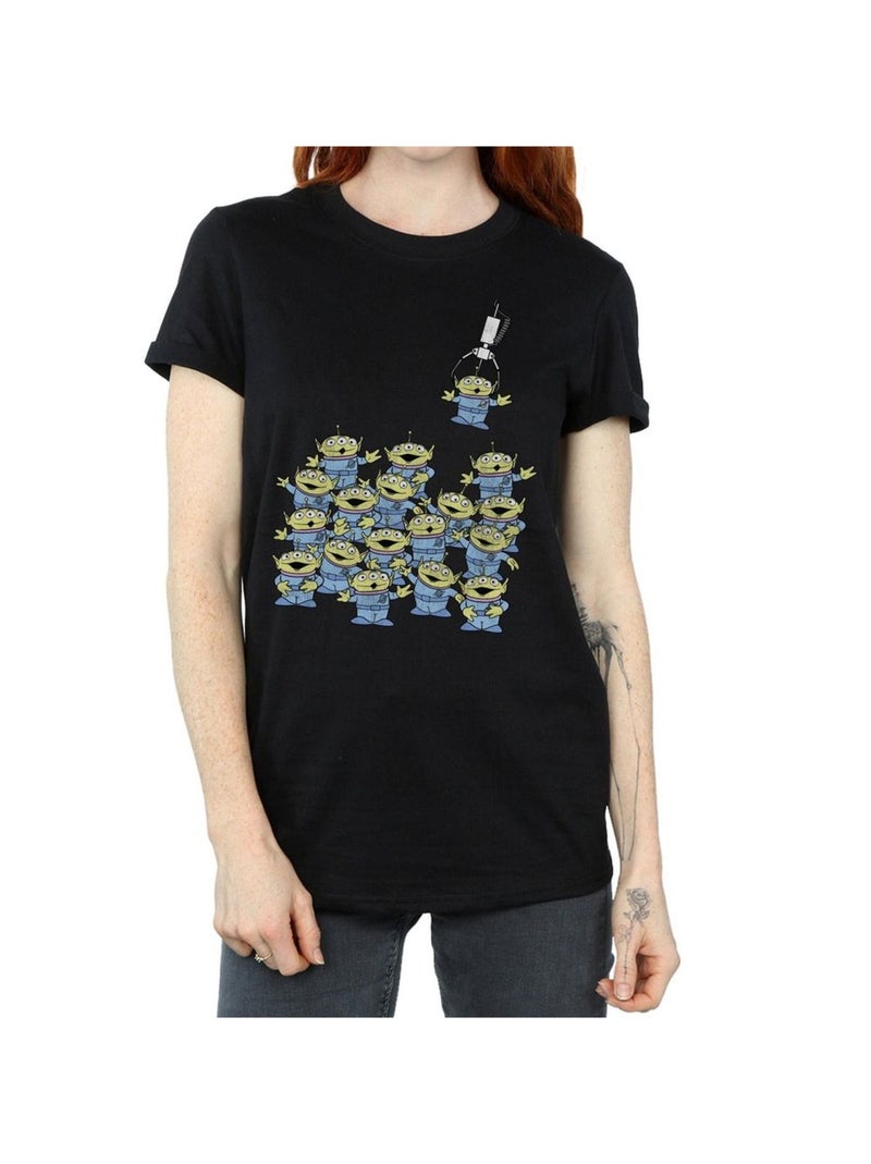 Toy Story - T-shirt THE CLAW (Aliens) Noir - Kiabi