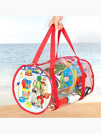 Toy story ensemble de plage avec seau, serviette et sac accessoires