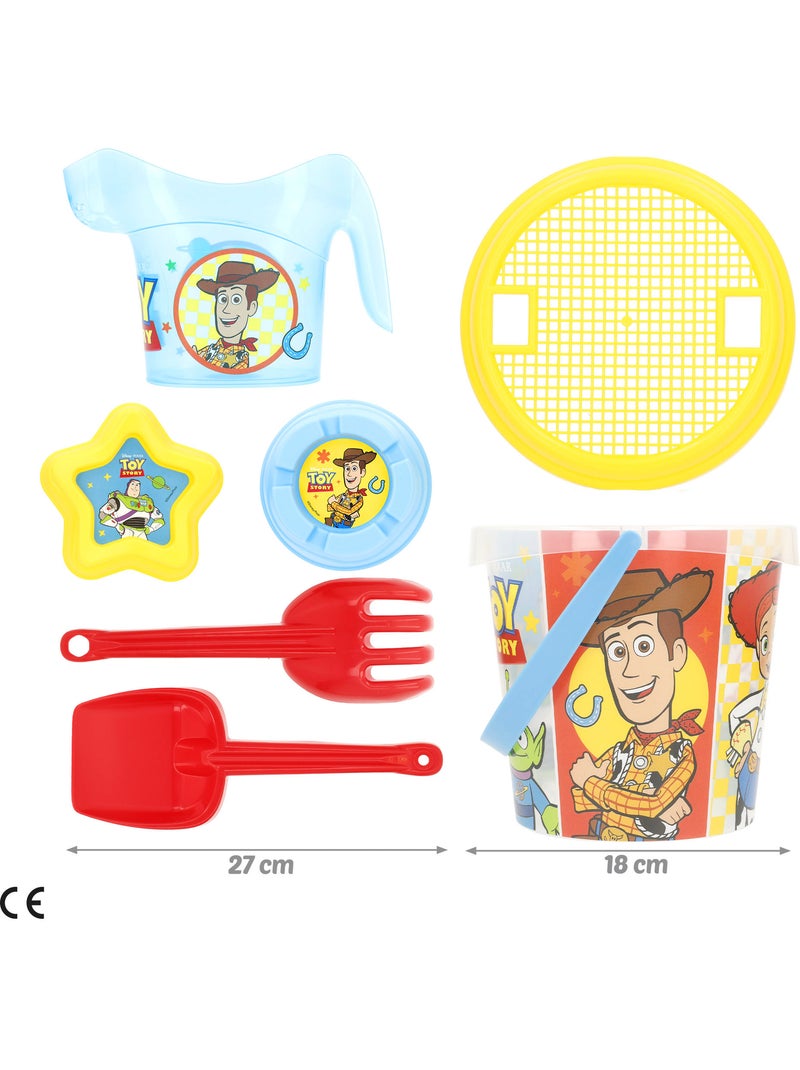 Toy story ensemble de plage avec seau, serviette et sac accessoires N/A - Kiabi