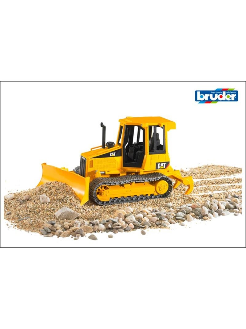 Tracteur à chaînes CAT Jaune - Kiabi