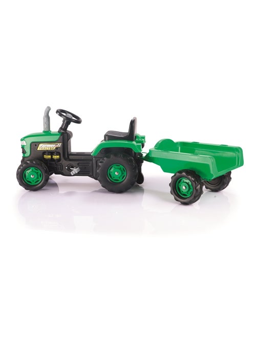 Tracteur à pédales avec remorque - Kiabi