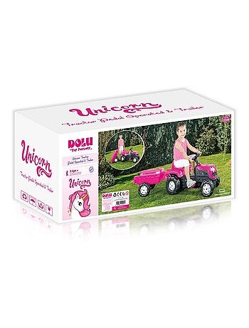 Tracteur à pédales Licorne