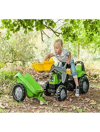 Tracteur à pédales pour enfant rollyKid Deutz-Fahr