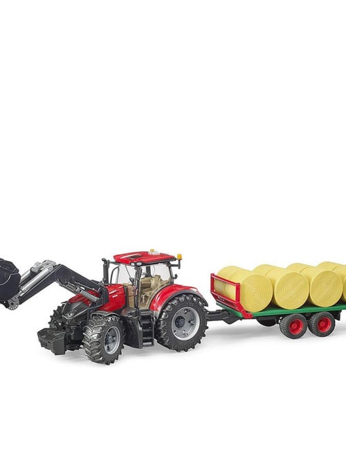 Tracteur Case IH Optum 300CVX avec remorque de transport ball - Kiabi