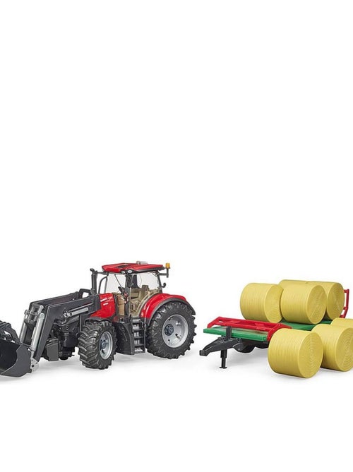 Tracteur Case IH Optum 300CVX avec remorque de transport ball - Kiabi